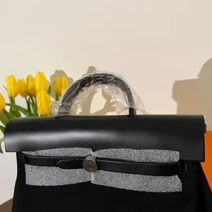 HERMES◆ Herbag a dos Zip retourne tilt Black◆ Hermes | Bags | 222 Brand New Hermes Herbag A Dos Zip